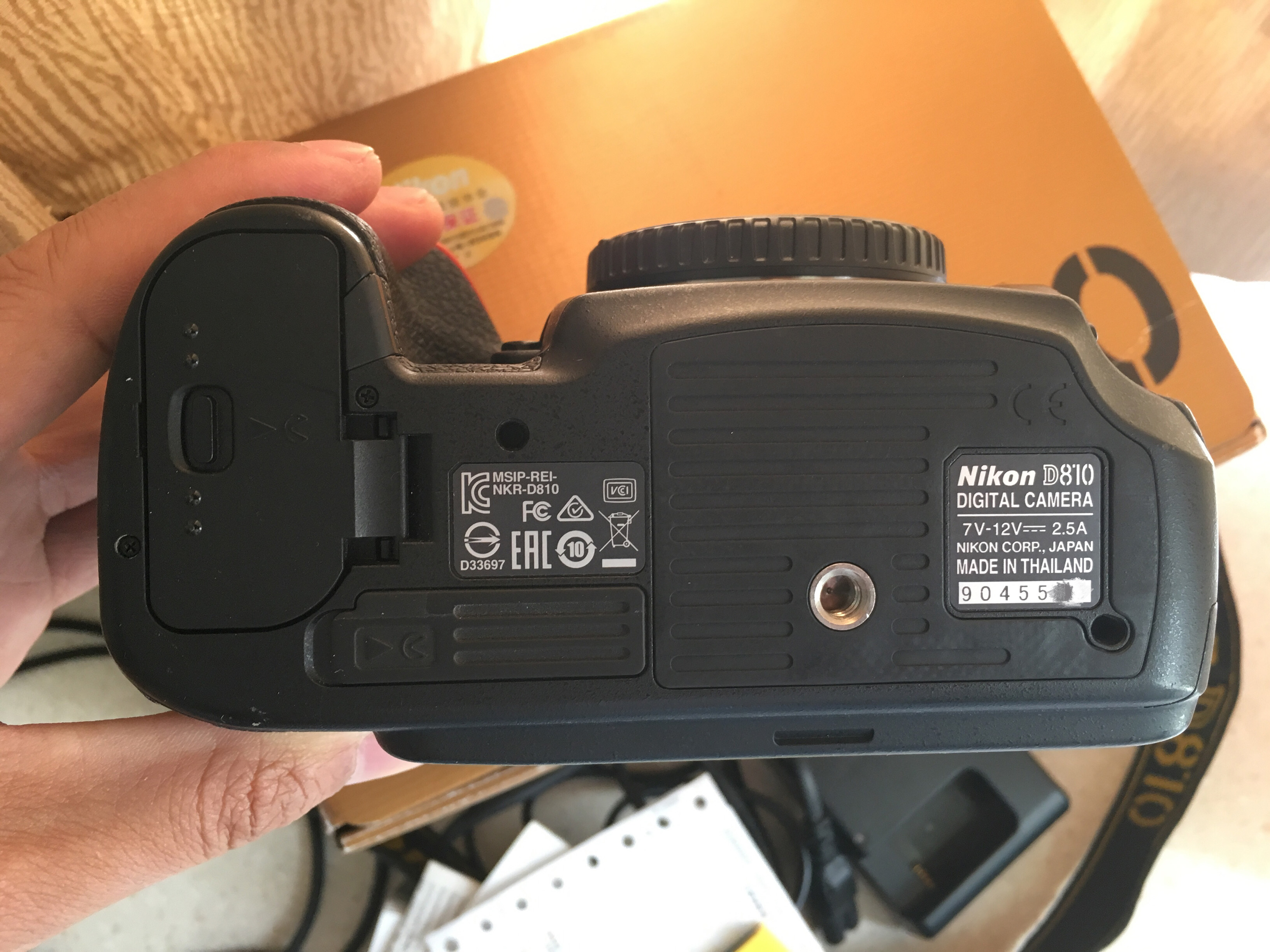 尼康d810 国行正品 在保修 箱说全 三码合一