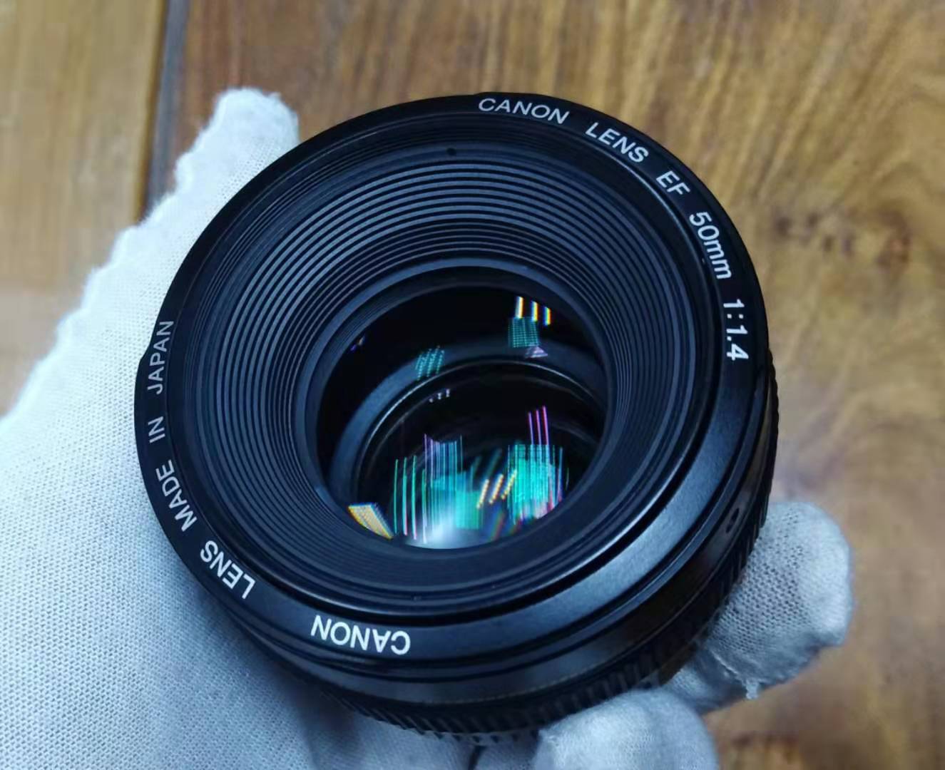 佳能ef 50mm f/1.4 usm定焦人像镜头可自取邮寄!