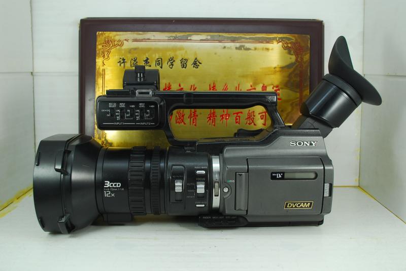 索尼dsr-pd190p 专业摄像机 mini dv 卡带 磁带 录像机