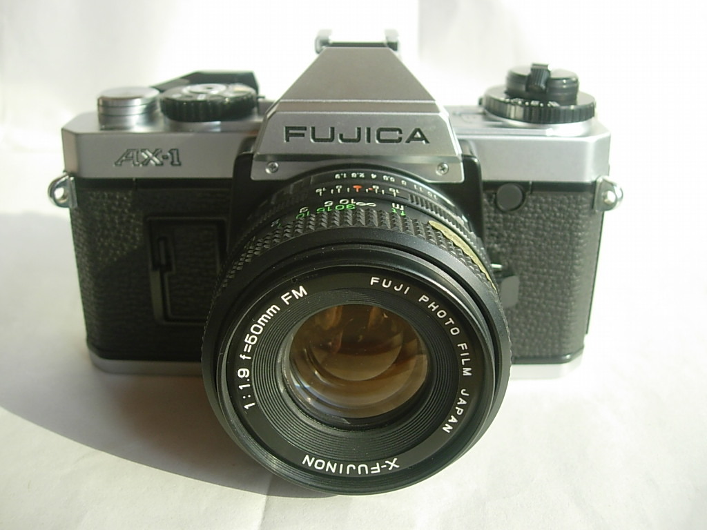 极新富士ax1单反相机带50mmf1.9镜头,收藏使用