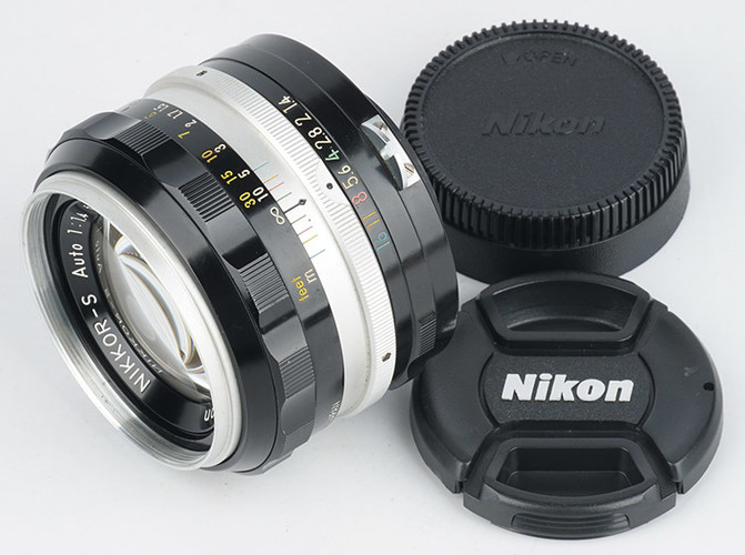 【尼康 Nikkor-S Auto 50f1.4 手动对焦标准镜头