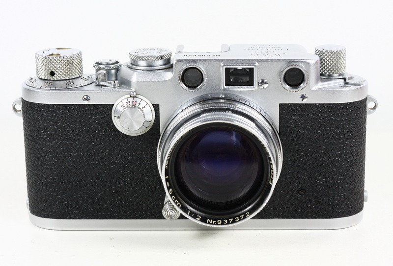 莱卡leica iiif 135胶片旁轴相机   summ