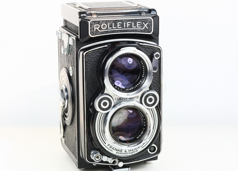 禄来rolleiflex 2.8a 德产双反相机 120胶片 蔡司 天塞镜头