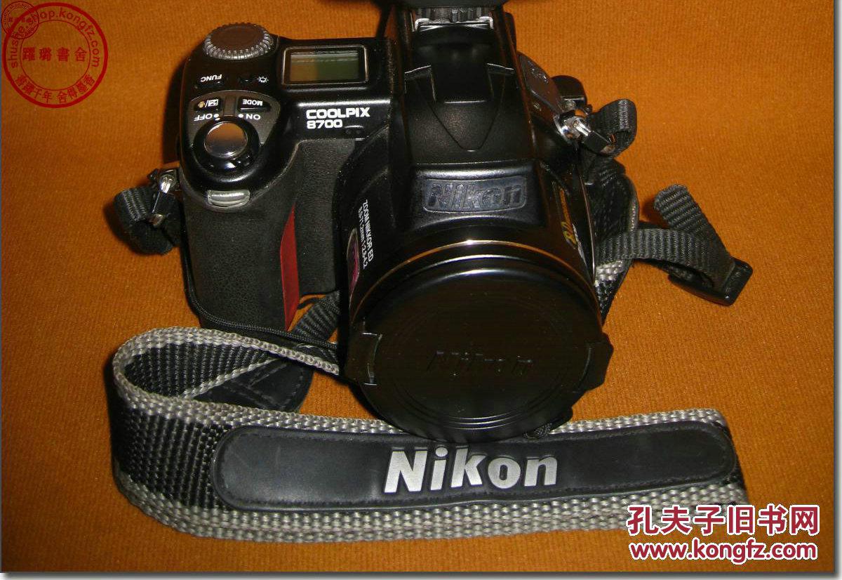 nikon/尼康 coolpix 8700数码照相机,配件全,功能正常.