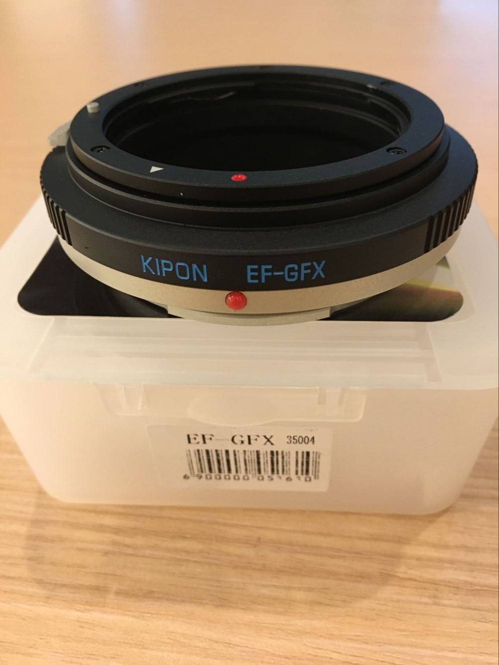 KIPON 佳能 EF镜头转富士 GFX 50s中画幅 转接环 ,EF-GFX