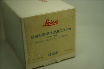 Leica Elmarit-R 19 mm f/ 2.8 (II) 极新带包装