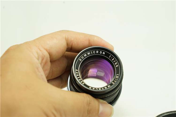Leica Summicron-M 50 mm f/2 德产好标头 特价 遮光罩