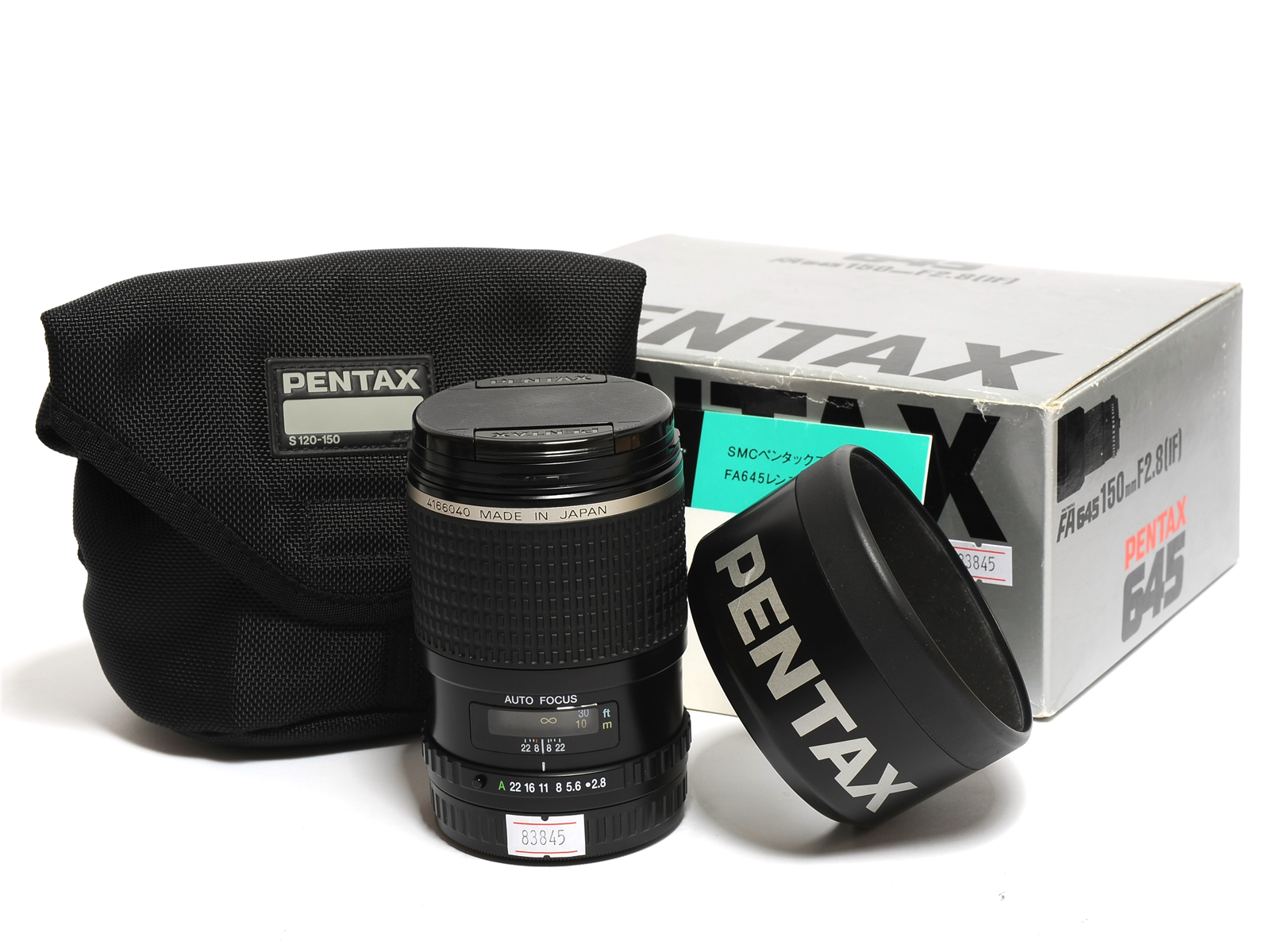 宾得/Pentax FA 645 150mm F/2.8   IF 镜头