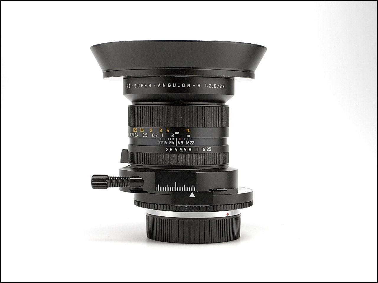 徕卡 Leica R 28/2.8 PC-SUPER-ANGULON-R 带皮套 光罩