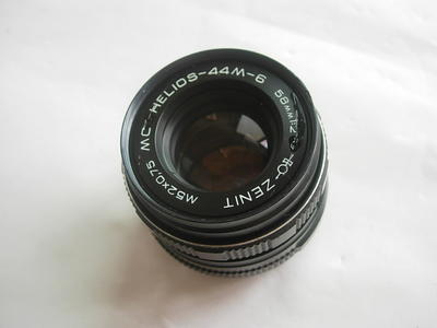 俄罗斯泽尼特58mmf2镜头，锣口，可配各种数码相机