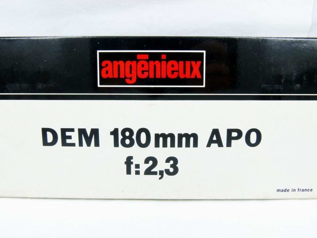 包装齐全的安琴Angenieux 180/2.3