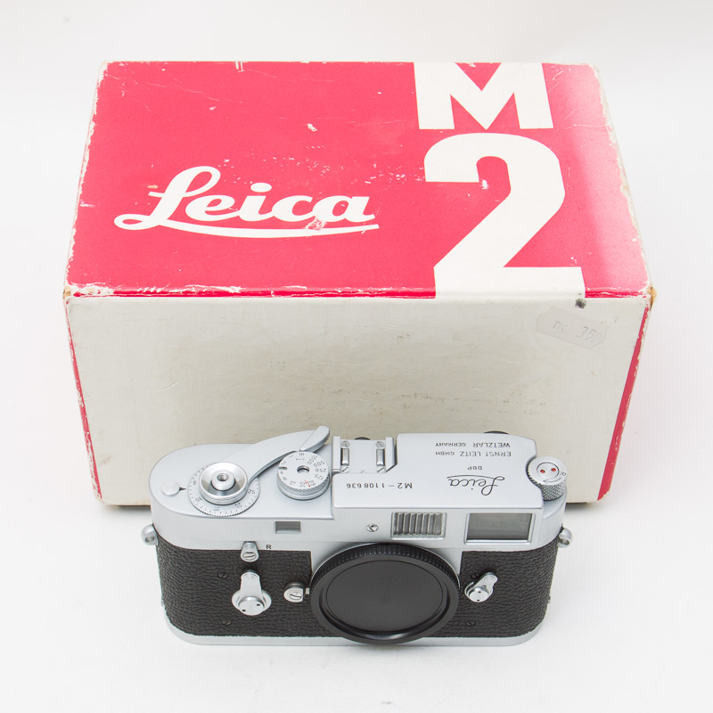 Leica徕卡莱卡 M2 135胶卷旁轴单反相机 银色单机身 95新 NO:8636