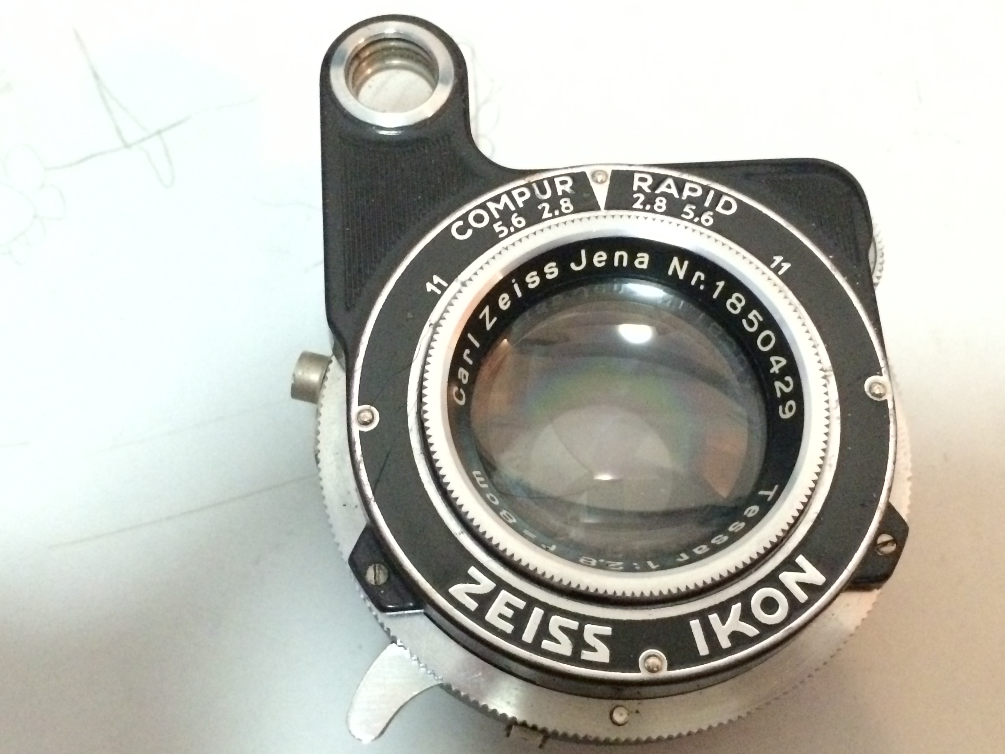  蔡司 ZEISS IKON SUPER SIX 530/16 TESSAR 80mm 2.8 6X6旁轴