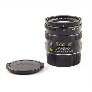 徕卡 Leica M 50/1.4 SUMMILUX-M E46 PRE-ASPH 黑色