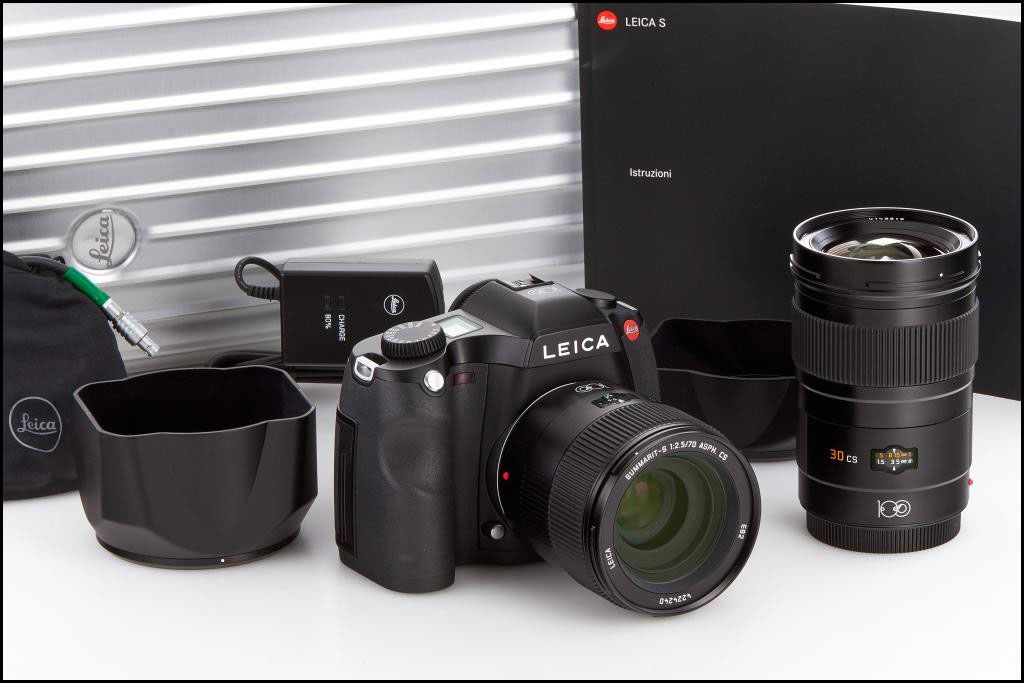 徕卡 Leica S 100 百年纪念套 带CS 30/2.8 + 70/2.5 新品展示品
