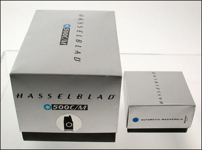 哈苏 Hasselblad 500CM + A12 黑色套机 收藏极品 带包装