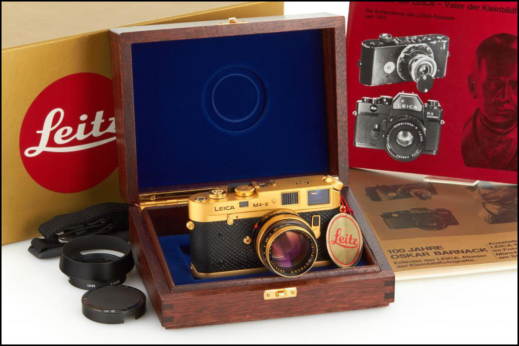 徕卡 Leica M4-2 + 50/1.4 百年纪念黄金套机 带包装