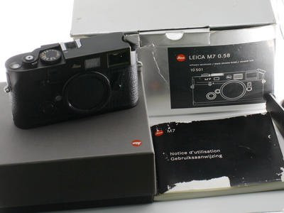 徕卡 LEICA M7 0.58 黑色机身