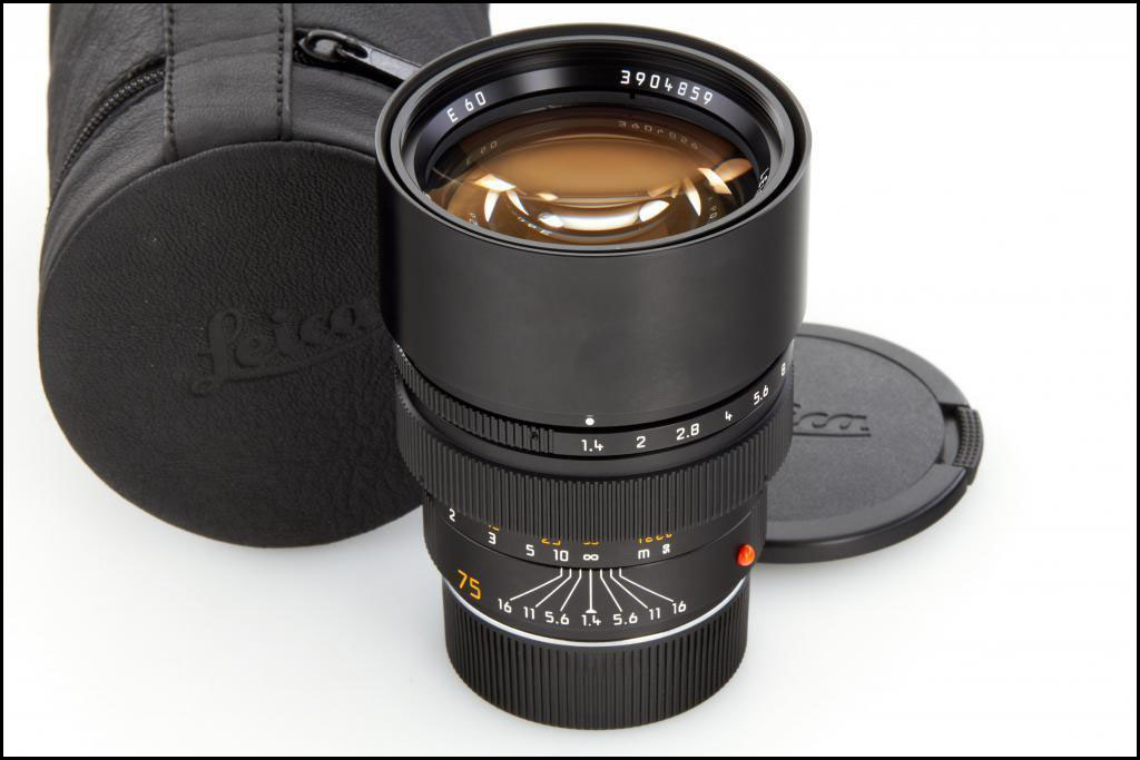 徕卡 Leica M 75/1.4 SUMMILUX-M E60 德产39号段