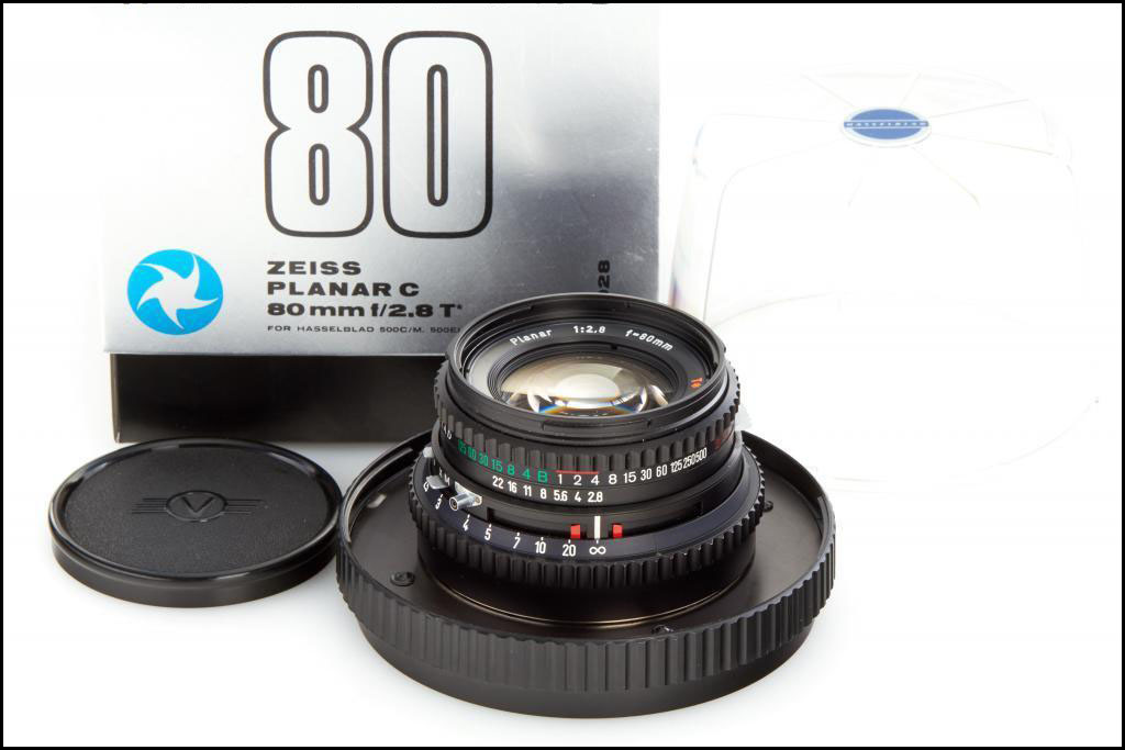 哈苏 Hasselblad 80/2.8 C T* 黑色镜头 带包装
