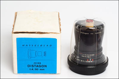 哈苏 Hasselblad 50/4 C T* 黑色 镜头 带包装 
