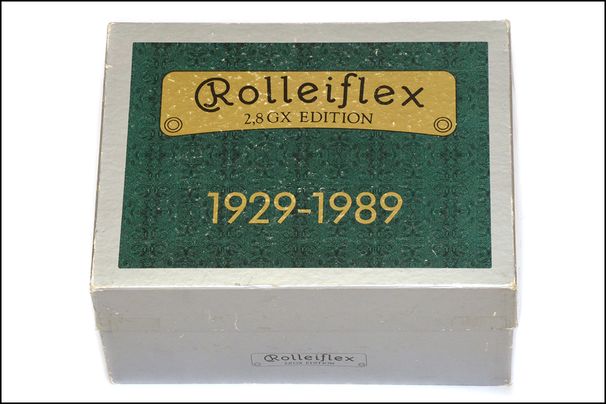 禄莱 Rolleiflex 2.8GX 1929-1989 60周年纪念版 带包装