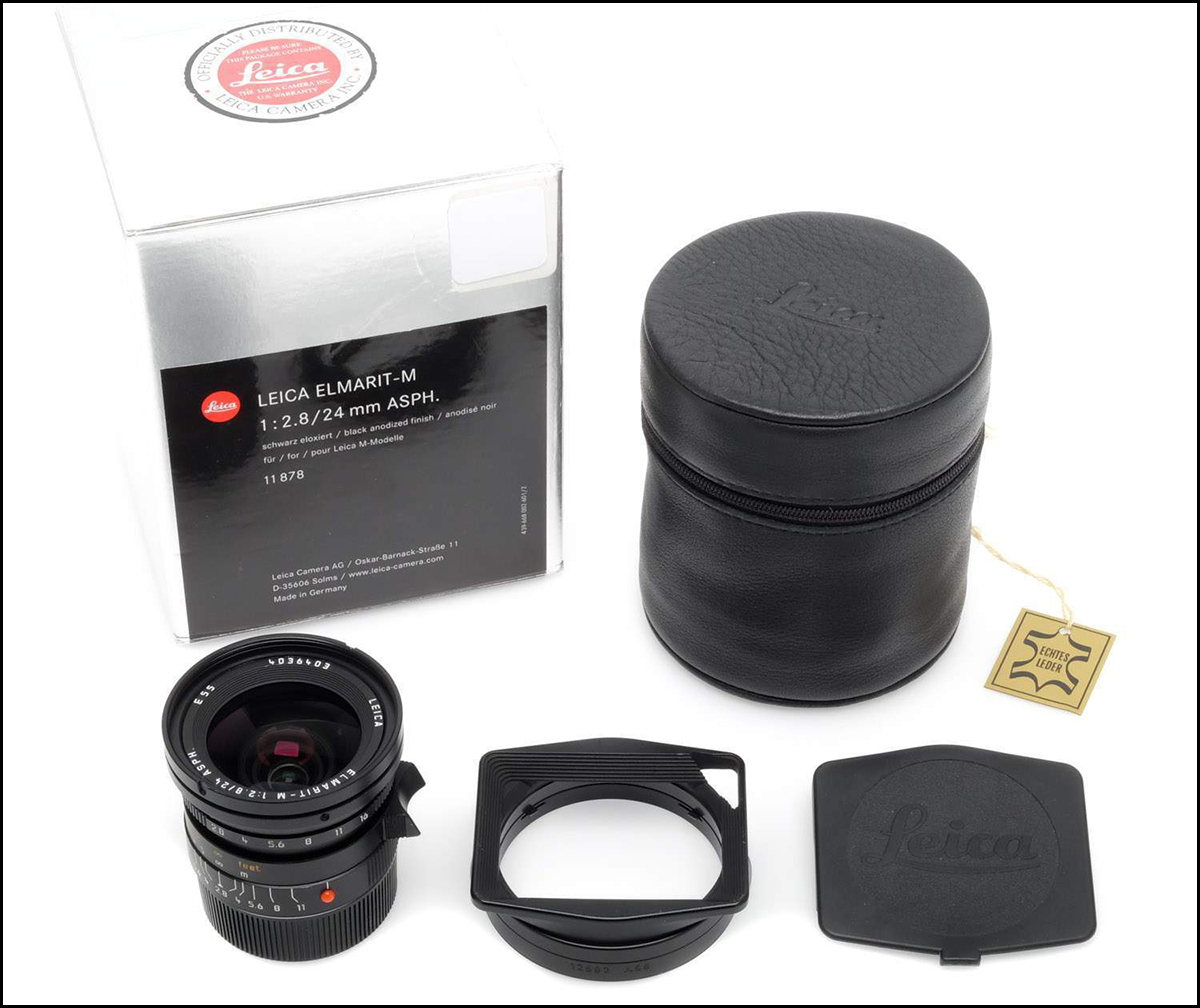徕卡 Leica M 24/2.8 ASPH 6-BIT 最后期40号段 带银盒包装