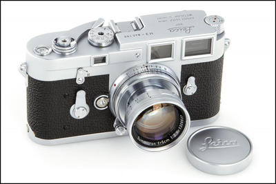 徕卡 Leica M3 双拨 带50/2 缩头 成色不错！