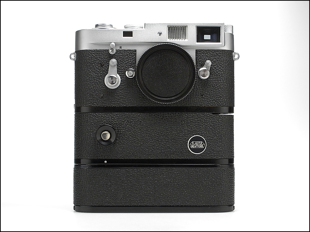 银色徕卡 Leica M2-M + 配套NewYork马达  套机