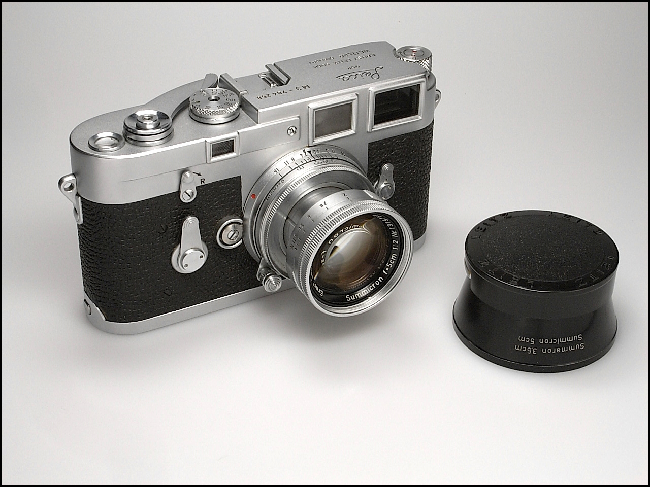 徕卡 Leica M3 + 50/2 银色套机 成色极新 收藏成色！