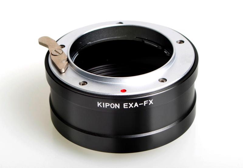 KIPON新版 爱克三泰EXAKTA镜头接富士FUJI X口机身 EXA-FX转接环