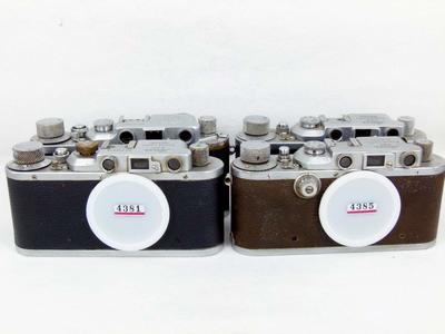 徕卡Leica II ，IIIC 四台打包