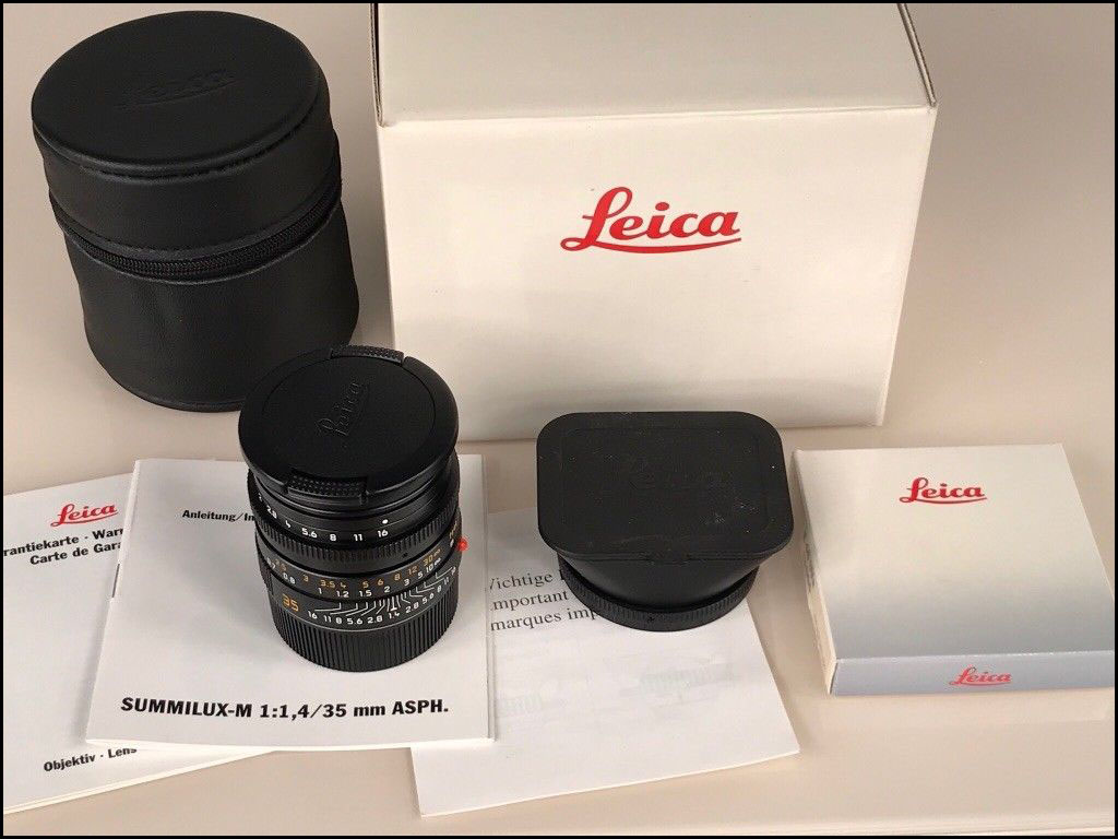 全新展示品 徕卡 Leica M 35/1.4 ASPH 11874 带包装