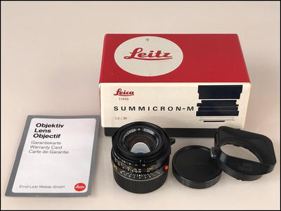 全新展示品 徕卡 Leica M 35/2 加产 7枚玉 散景之王 带包装