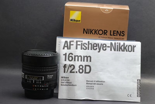 尼康 AF Fisheye 16mm f/2.8D