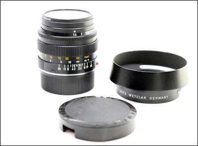 徕卡 Leica M 50/1.4 SUMMILUX E43 三代 带光罩 E43 超薄UV