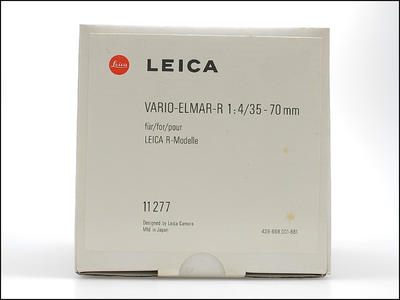 徕卡 Leica R 35-70/4 VARIO-ELMAR-R ROM 带包装