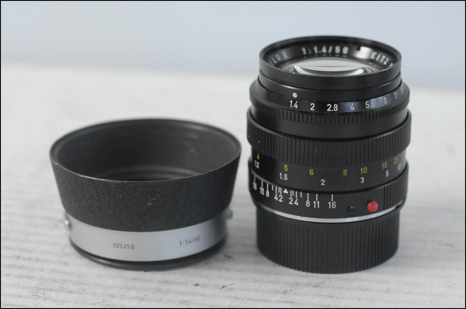 徕卡 Leica M 50/1.4 SUMMILUX E43 二代 带光罩