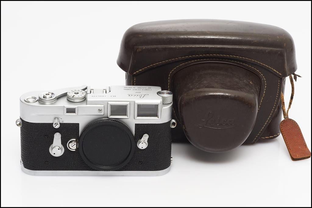 徕卡 Leica M3 单拨 经典旁轴 带皮套