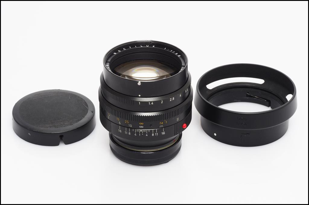 徕卡 Leica M 50/1.0 NOCTILUX E58 第一代 带光罩