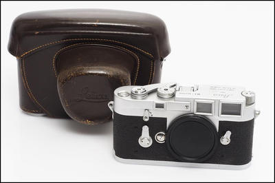 徕卡 Leica M3 单拨 经典旁轴 带皮套 