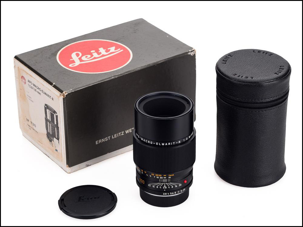 徕卡 Leica R 100/2.8 APO MACRO 百微 满分镜头 带包装