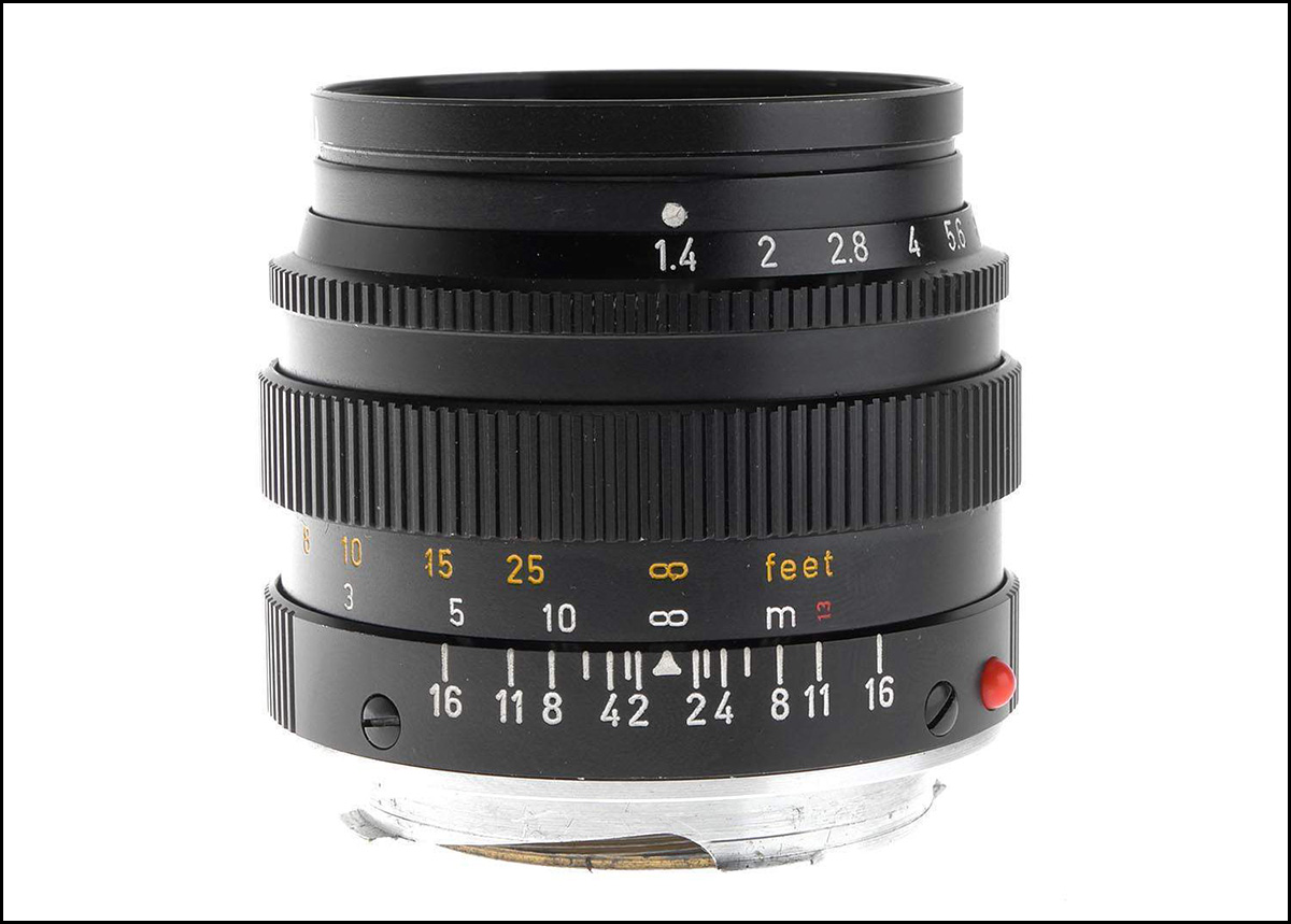 徕卡 Leica M 50/1.4 SUMMILUX E43 黑色 实惠选择