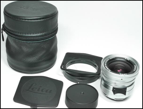 徕卡 Leica M 21/2.8 ELMARIT-M ASPH 全铜银色