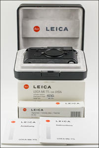 徕卡 Leica M6 TTL 0.85 LHSA 千禧黑漆 纪念机 全新收藏