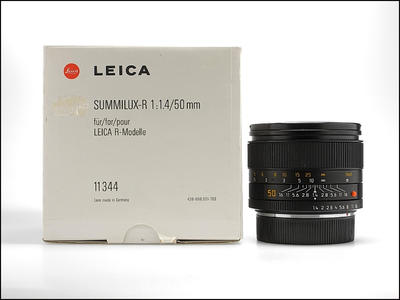 徕卡 Leica R 50/1.4 SUMMILUX-R E60 ROM 极好成色 带包装