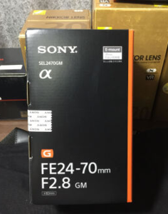 几乎全新索尼FE 24-70mm f/2.8 GM出售