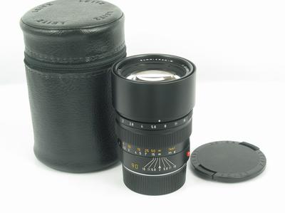 徕卡 Leica Summicron-M 90/2 新同品 带皮桶