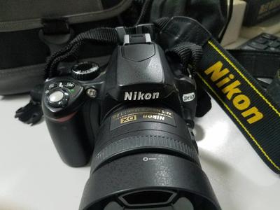 NIKON D60 带15-55mm套头 以及 35mm 1.8G 定焦镜头