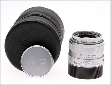 徕卡 Leica M 90/4 MACRO 绝版全铜银色 微距镜头